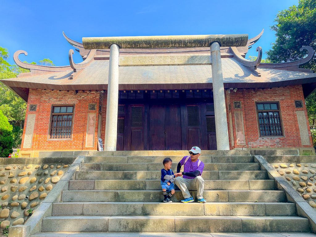 通宵神社。虎頭山公園內。通宵景點。苗栗景點。苗栗縣歷史建築。