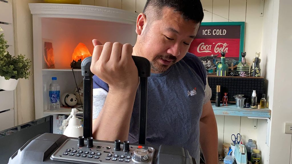 山水行動KTV拉桿