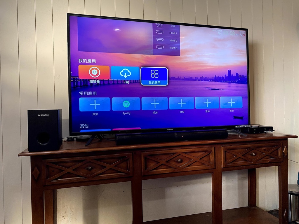 IMG_6115.jpg SANSUI 山水 2.1聲道 分離式重低音藍牙聲霸(SOUNDBAR) SSB-255