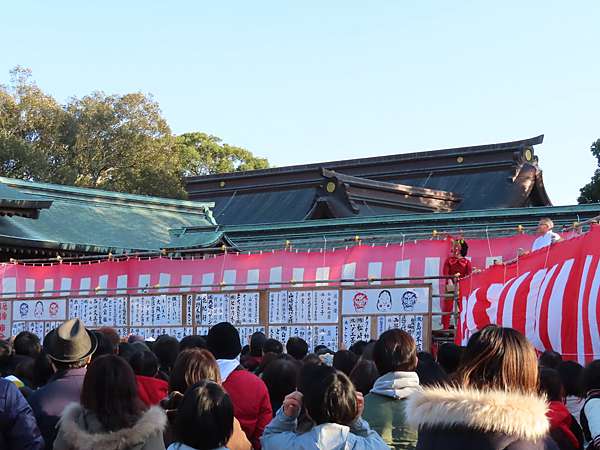 19正月福岡 福間宮地嶽神社 嵐廣告拍攝地朝聖 沒有看到光の道 只有看到節分祭 艾希絲妮文件 痞客邦