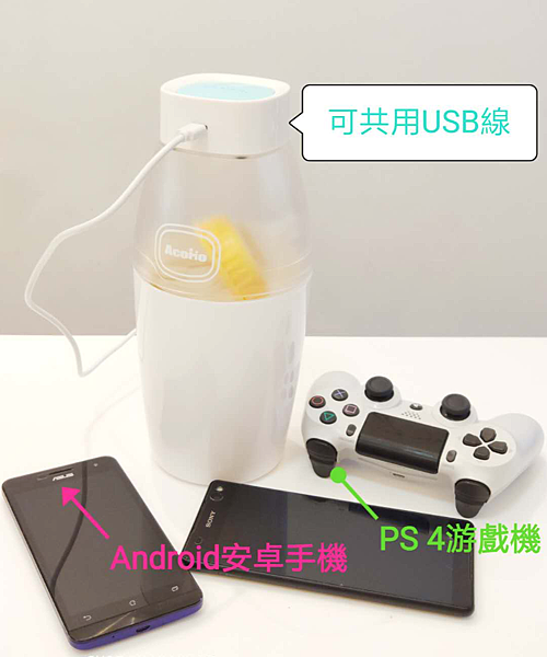 適用手機USB電源5V接頭-AcoMo PS II 6分鐘消毒器