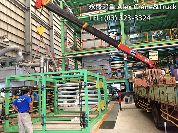 桃園吊車永盛起重 桃園吊卡車機械設備吊運 桃園吊車永盛起重 桃園吊卡車機械設備吊運