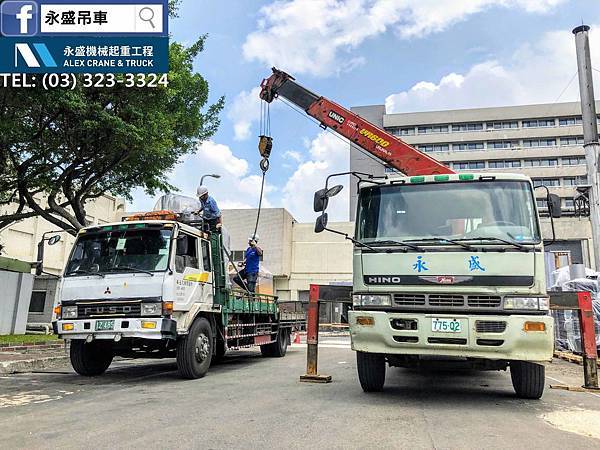 長庚醫院鍋爐吊掛搬運定位2 長庚醫院鍋爐吊掛搬運定位2