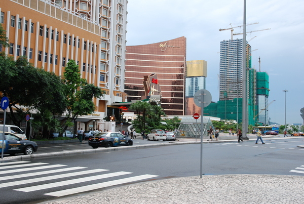 舊葡京前的街景