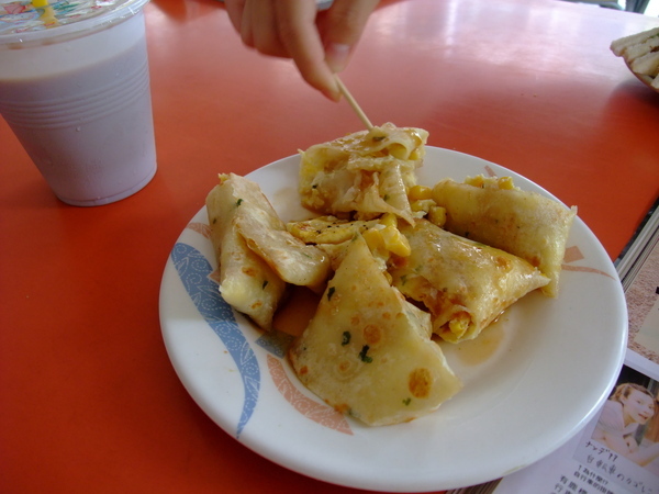 住家附近早餐店 - 美味蛋餅