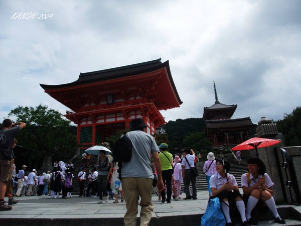 清水寺到囉...