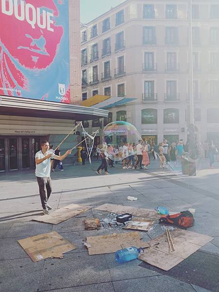 西班牙 馬德里 Madrid｜西班牙皇宮  主廣場 太陽門廣