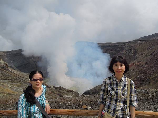 阿蘇火山口