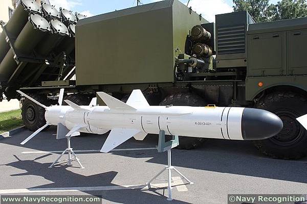 Uran E KH 35 Anti-ship missile complex Russia.JPG