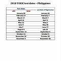 2018 Toeic examination date.jpg