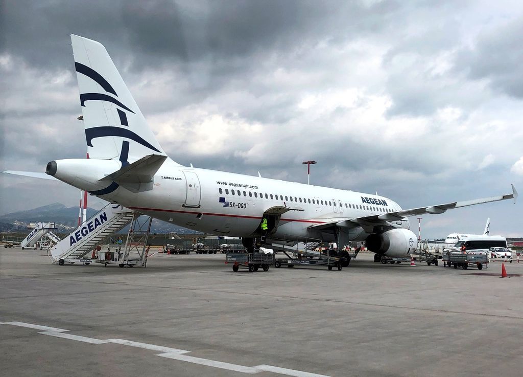 『愛琴海航空/商務艙』A3961/A3614 OTP-ATH