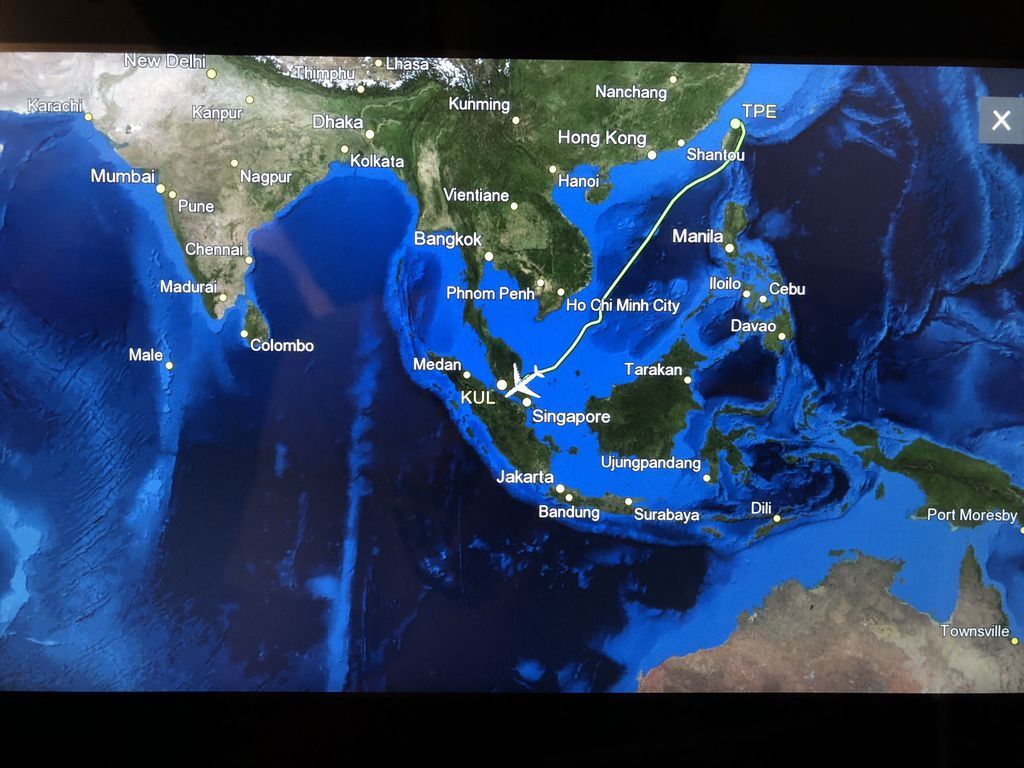 『馬來西亞航空/經濟艙』MH367 TPE-KUL 超平凡飛