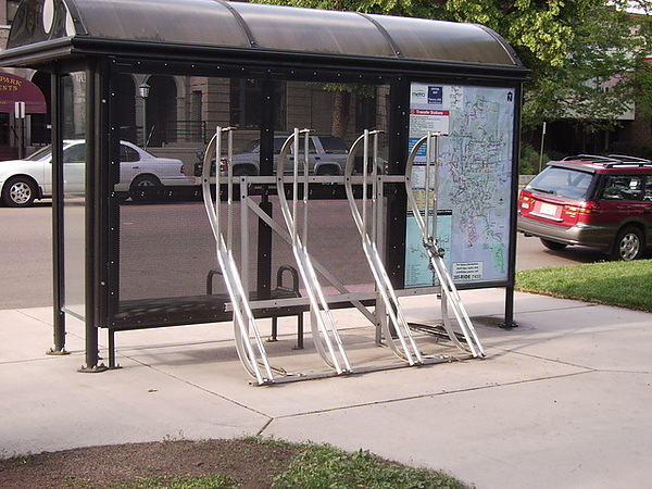 parking lot for bikes