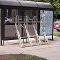 parking lot for bikes