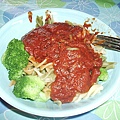 pasta-first dinner in CO