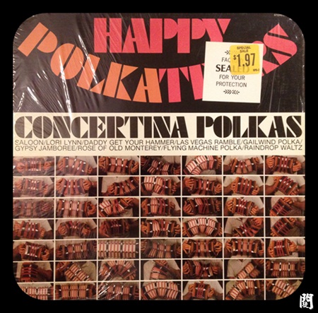 happy polkateers concertina polkas vinyl 1977 (like new)