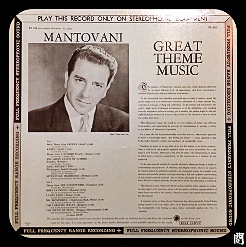 是是誰D+聽黑膠00062：Mantovani Great Theme Music Vinyl 1961 2