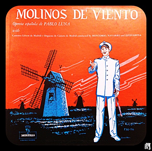 是是誰D+聽黑膠00139：MOLINOS DE VIENTO OPERETA ESPANOLA DE PABLO LUNA Vinyl 1
