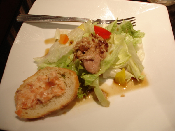前菜-鮭魚沙拉
