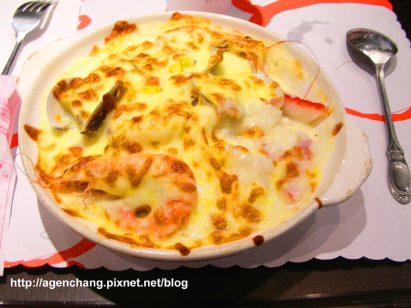 我的焗烤奶油海鮮飯