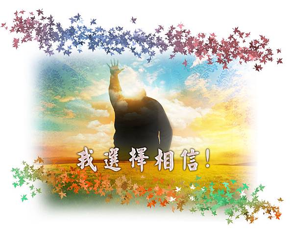 我選擇相信! 我選擇相信!