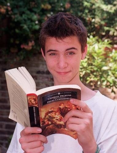 Harry Lloyd 16 - reading Dickens