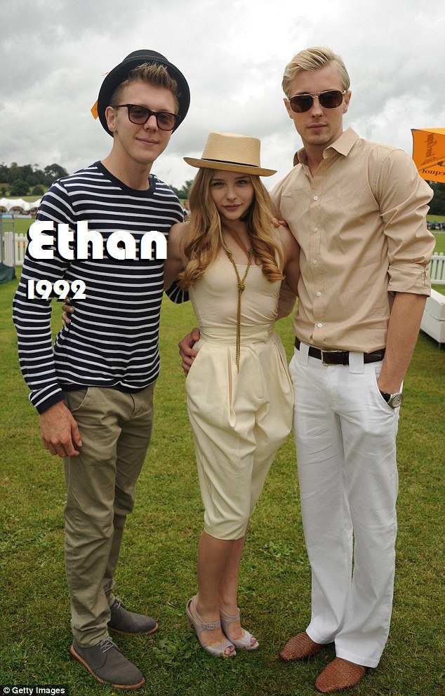 Chloe Moretz with Ethan