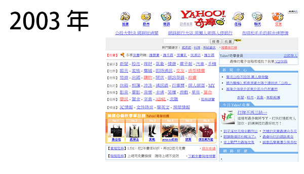 20 週年!陪伴我們的 Yahoo 二十歲了!過去現在未來與期待 @3C 達人廖阿輝 Y2003