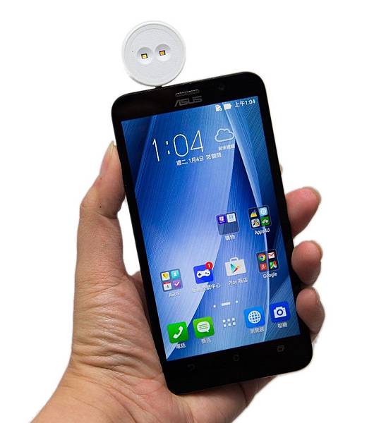 給你好臉色!ASUS LolliFlash 小巧手機補光燈快速實測 @3C 達人廖阿輝 04