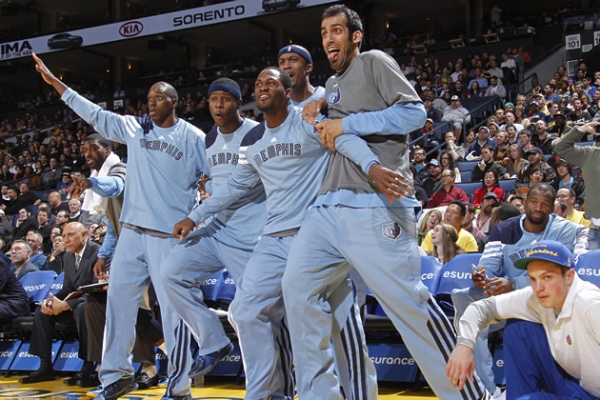 Grizzlies-Bench