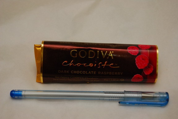 第一次吃GODIVA巧克力，姊姊買的