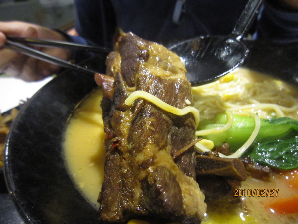  看~好大一塊 吃的很飽