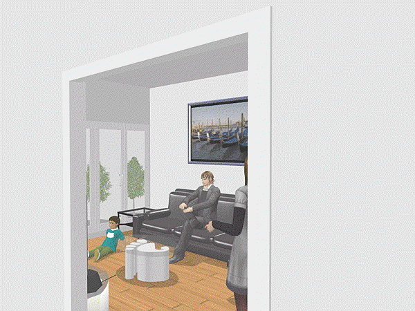 入門斜對角開窗