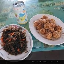 炸魚卵及炒海菜.jpg