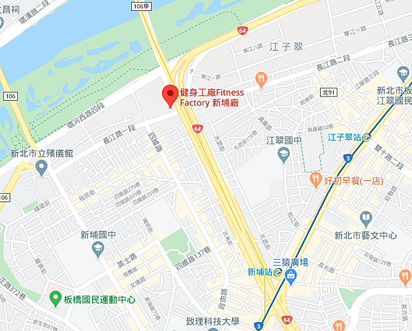 新埔map