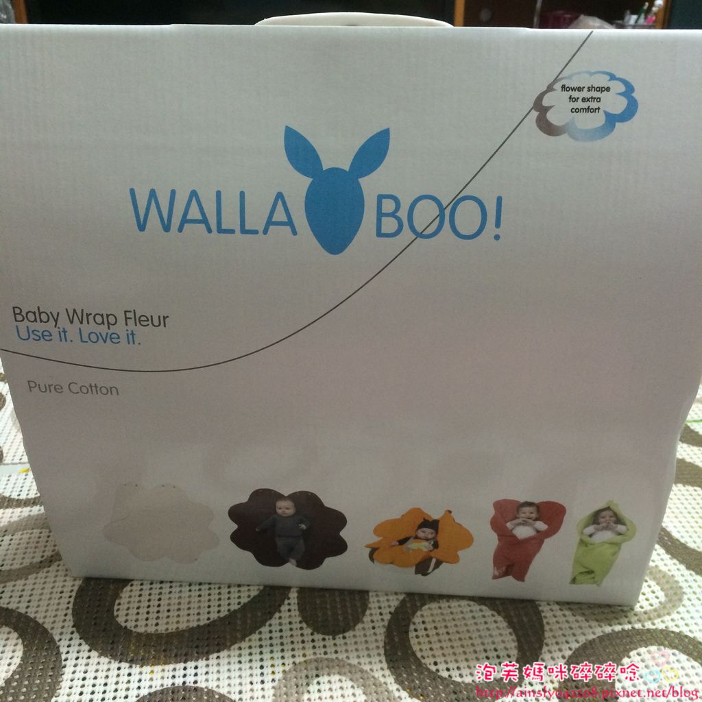 荷蘭 wallaboo Fleur 花辦四季包巾被