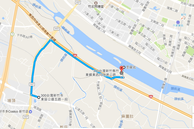 豆腐岩路線