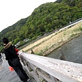 冷風大雨渡月橋