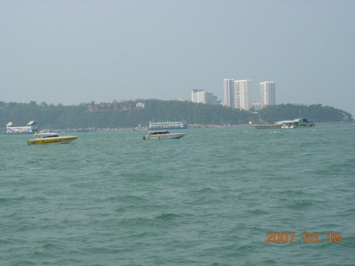 人工浮島上