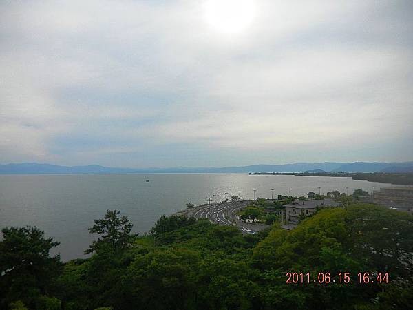 琵琶湖真的好大!
