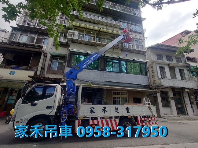 家禾吊車/大台北地區吊車出租,小吊卡車出租,2024年工作紀