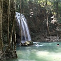 Erawan National Park, 有七層瀑布, 此為Pha Nam Fok, 第三層瀑布