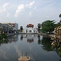 呵叻市區裡的護城河, 這裡曾是寮國與暹羅國的邊境重鎮