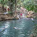參加了一個兩天一夜的tour, 這裡是一個天然湧泉之地, 很多當地人在游泳