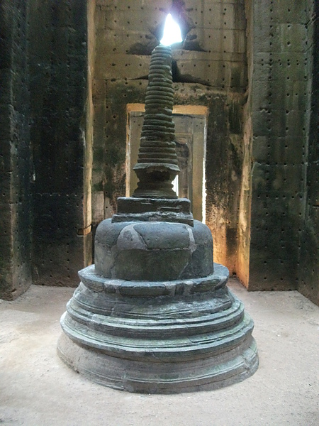 Preah Khan, 寶劍寺的中心塔