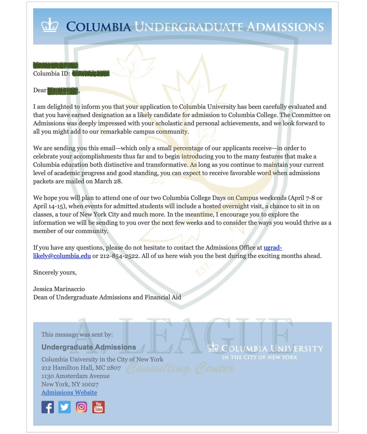 A. LEAGUE 留學顧問 A. League Consulting