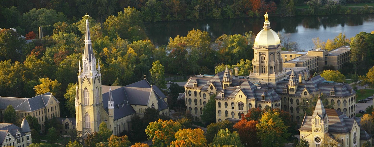 Notre Dame聖母大學 – 少數學術與體育表現皆亮眼的大學，並以商學院享譽全美