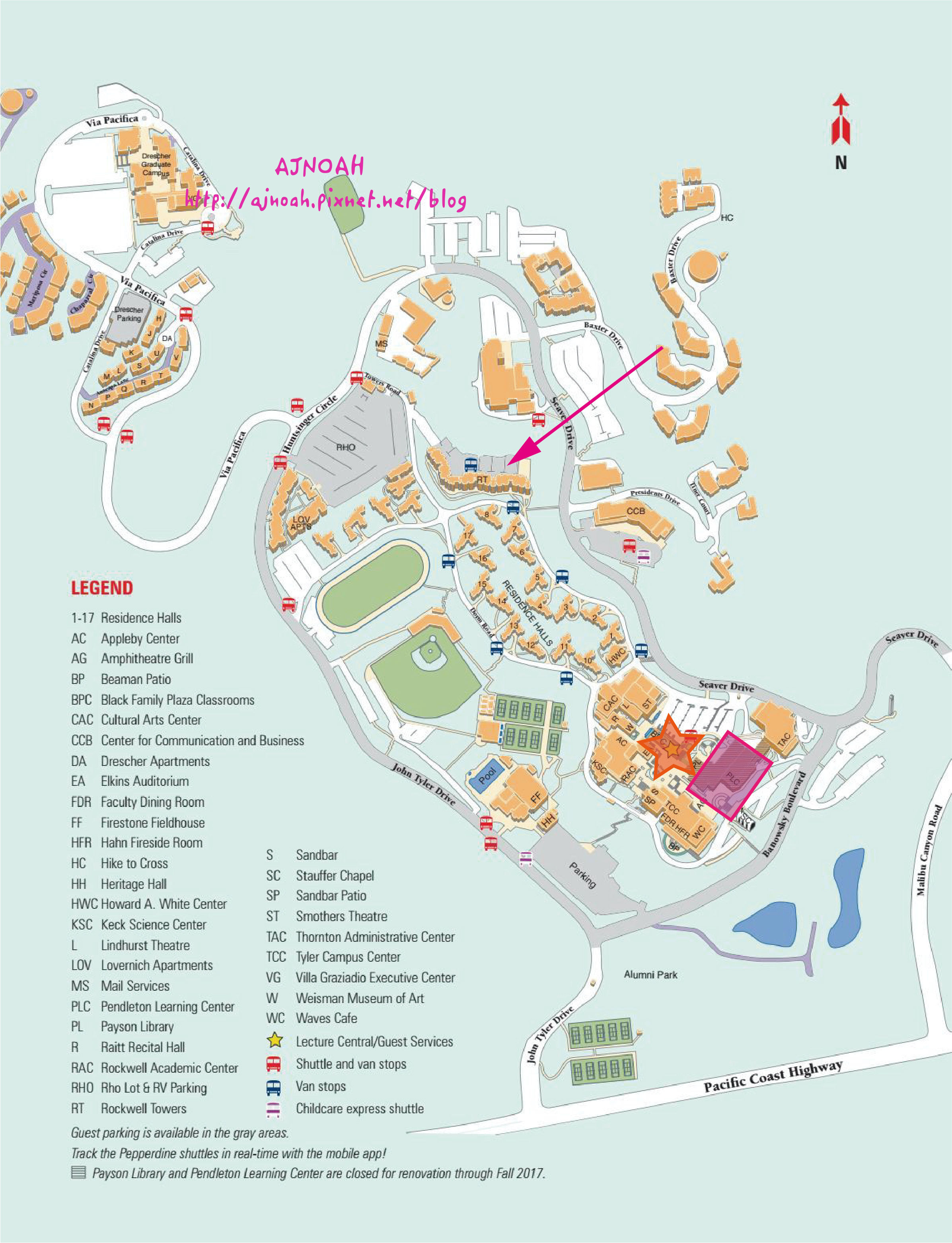 Pepperdine佩柏戴恩大學 - 位於海岸邊的基督學校，校園充滿加州風情