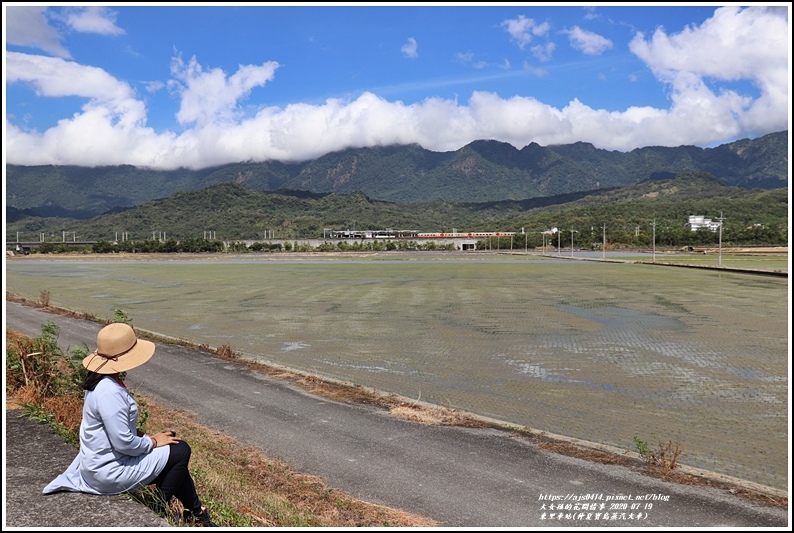 東里車站,仲夏寶島號蒸汽火車,花東縱谷,玉里車站,太魯閣號,自強號,卓富公路,花蓮,富里,蒸汽火車