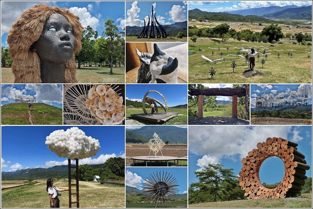 花蓮,台東,花蓮景點,台東景點,2024年縱谷大地藝術季,縱谷大地藝術季,富里,池上,關山,鹿野,東里鐵馬驛站,六十石山,東富公路,大坡池風景區,池上環境教育館,池上大觀亭,德高里圓形平台,達谷梵秘境,關山親水公園,鹿野后湖,鹿野鄉公所,鹿野親子共融公園,鹿野梅花鹿公園